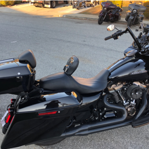 Black backrest